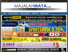 Tablet Screenshot of majalahmaya.com